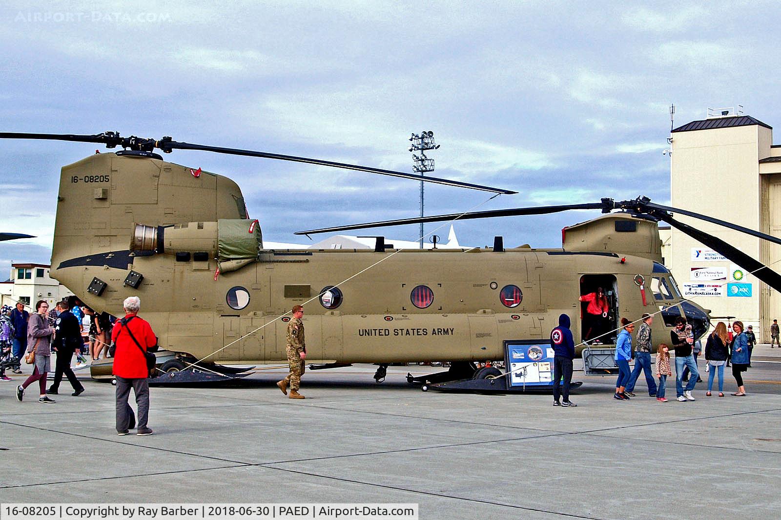 16-08205, Boeing CH-47F Chinook C/N M8205, 16-08205   Boeing-Vertol CH-47F Chinook [M8205] (United States Army) Elmendorf AFB 30/06/2018