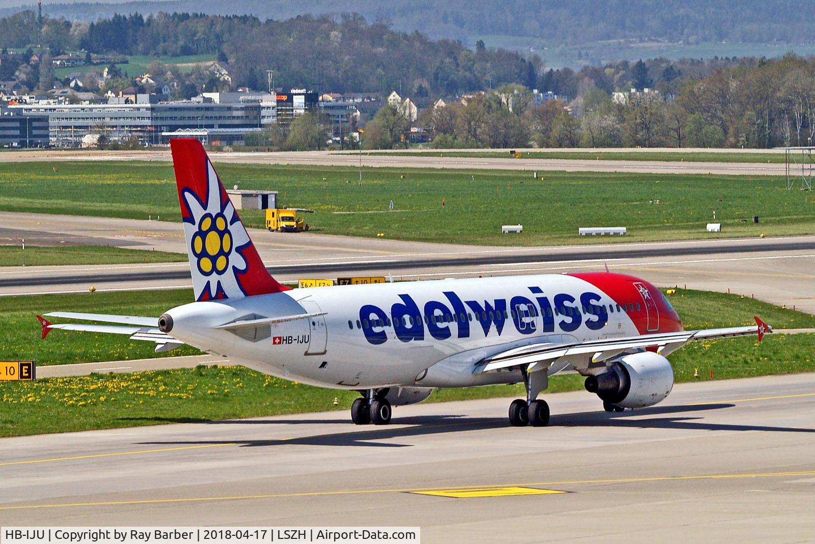 HB-IJU, 2003 Airbus A320-214 C/N 1951, HB-IJU   Airbus A320-214 [1951] (Edelweiss Air) Zurich~HB 17/04/2018