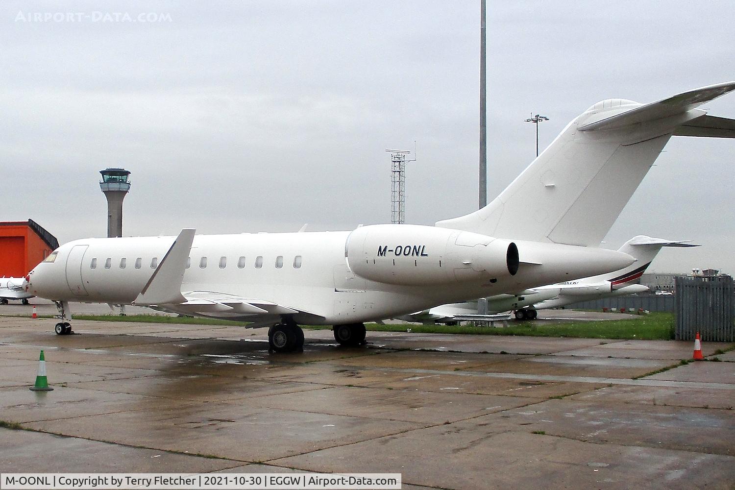 M-OONL, 2010 Bombardier BD-700-1A10 Global Express C/N 9423, At Luton