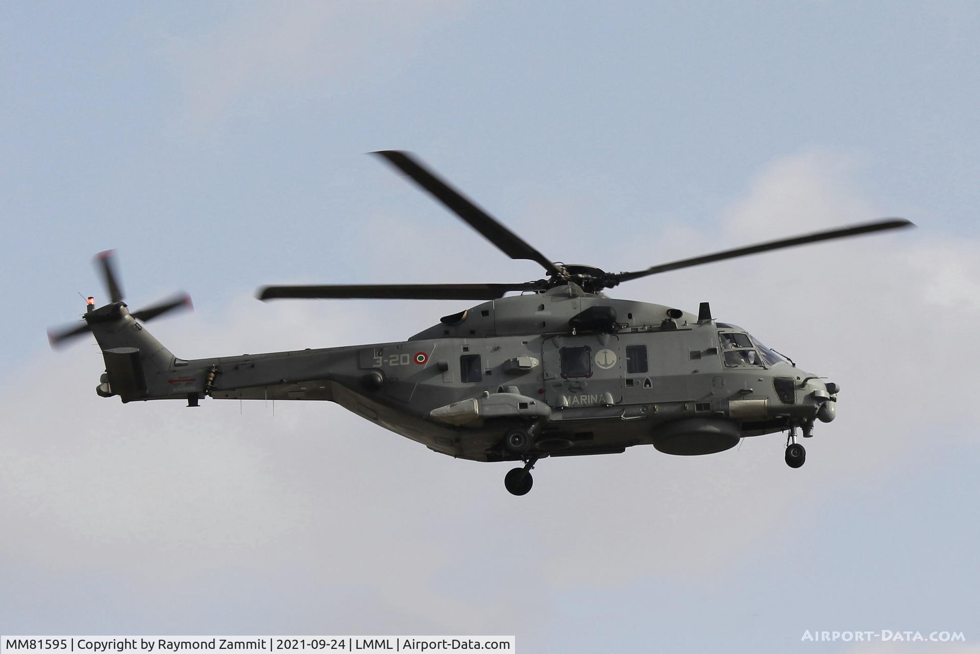MM81595, NHI SH-90A C/N 1348, NH90 MM81595/3-20 Italian Navy