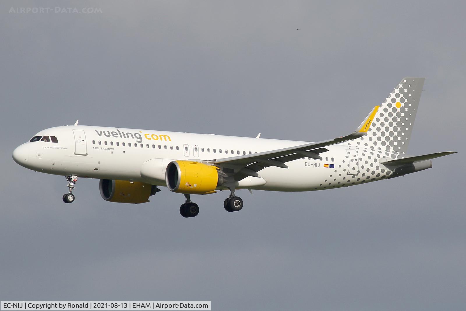 EC-NIJ, 2020 Airbus A320-271N C/N 9577, at spl