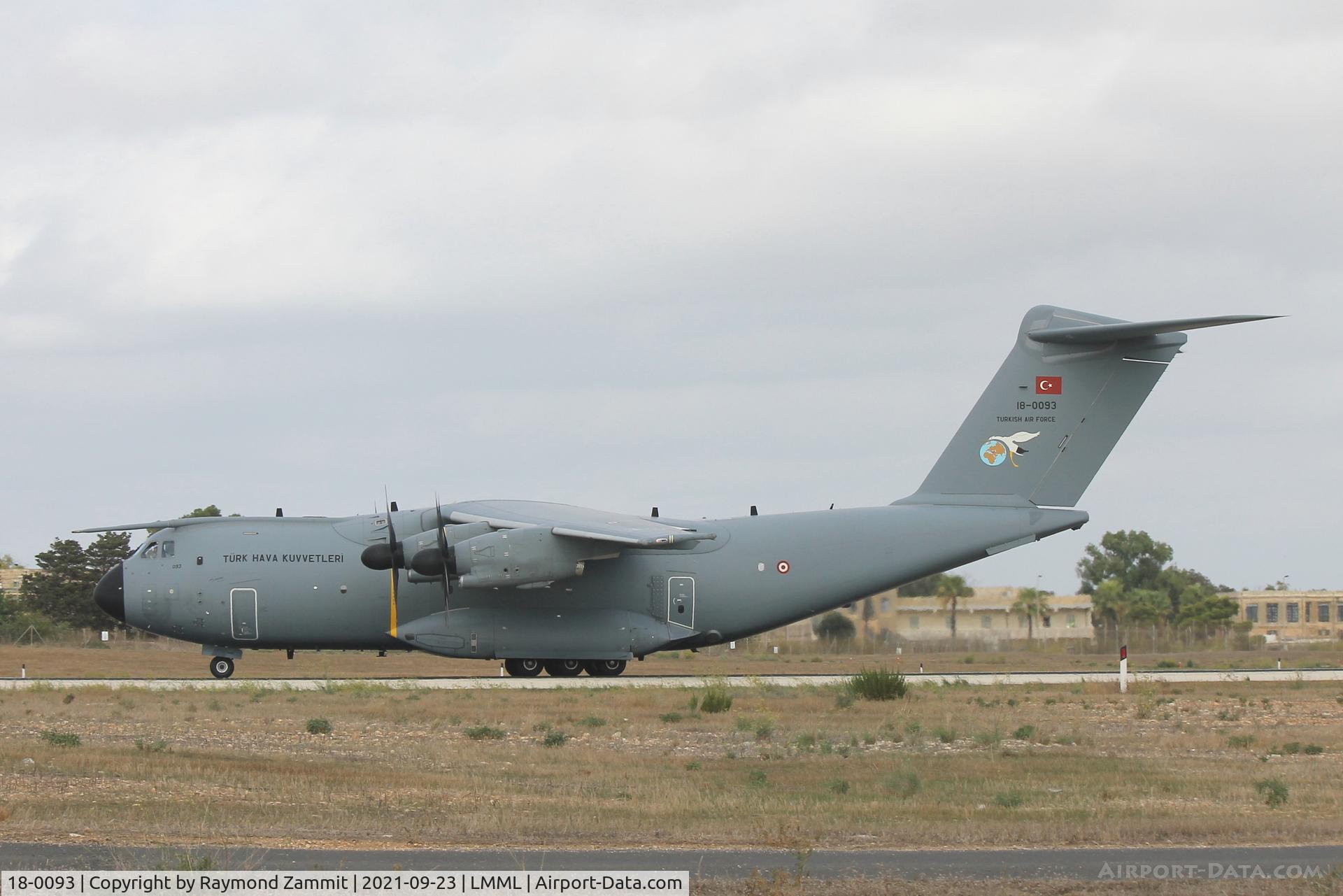 18-0093, Airbus A400M Atlas C/N 093, Airbus A400M Atlas 18-0093 Turkish Air Force