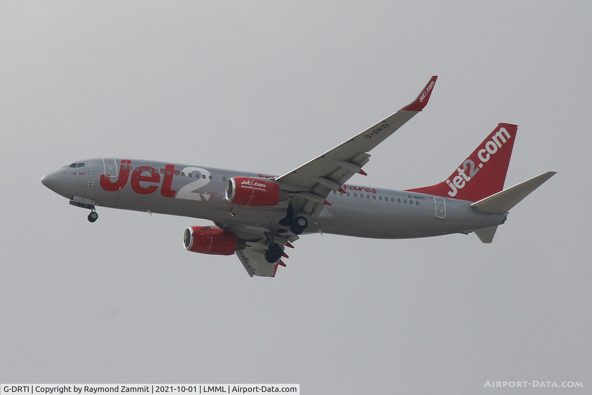 G-DRTI, 2005 Boeing 737-8FH C/N 29639, B737-800 G-DRTI Jet2Com