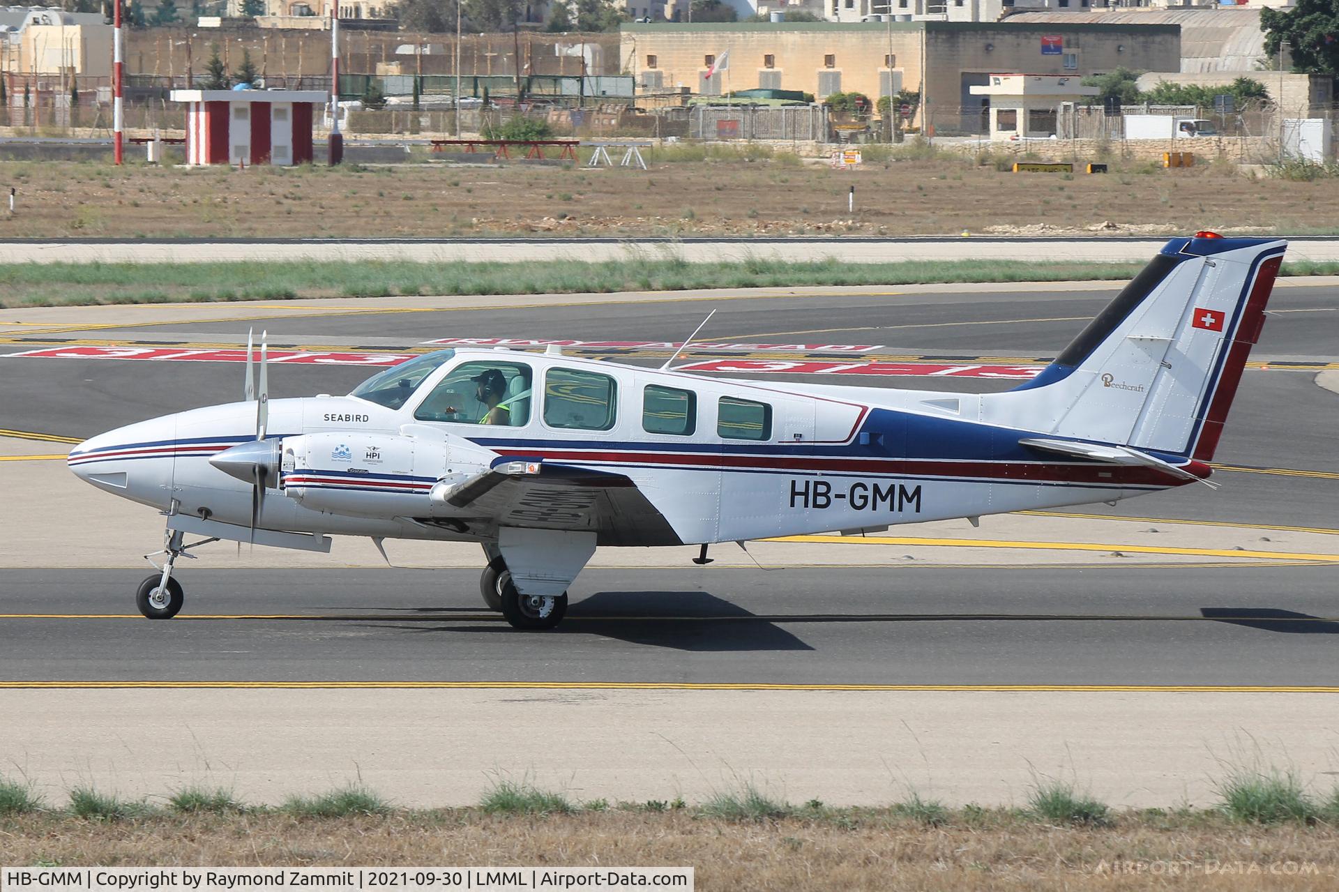 HB-GMM, Beechcraft 58 Baron C/N TH-1440, Beechcraft 58 Baron HB-GMM Humanitarian Pilots Initiative