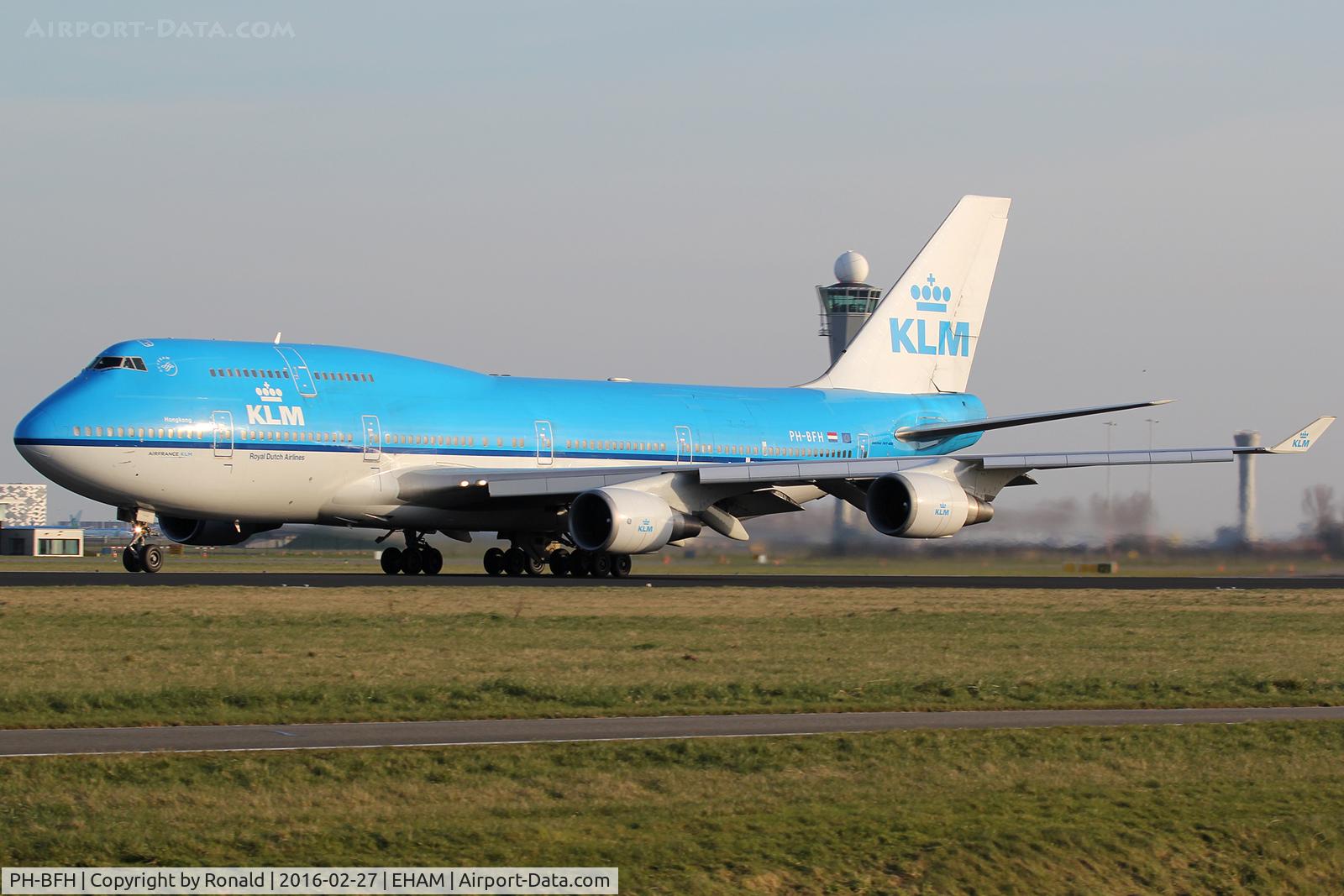 PH-BFH, 1990 Boeing 747-406BC C/N 24518, at spl
