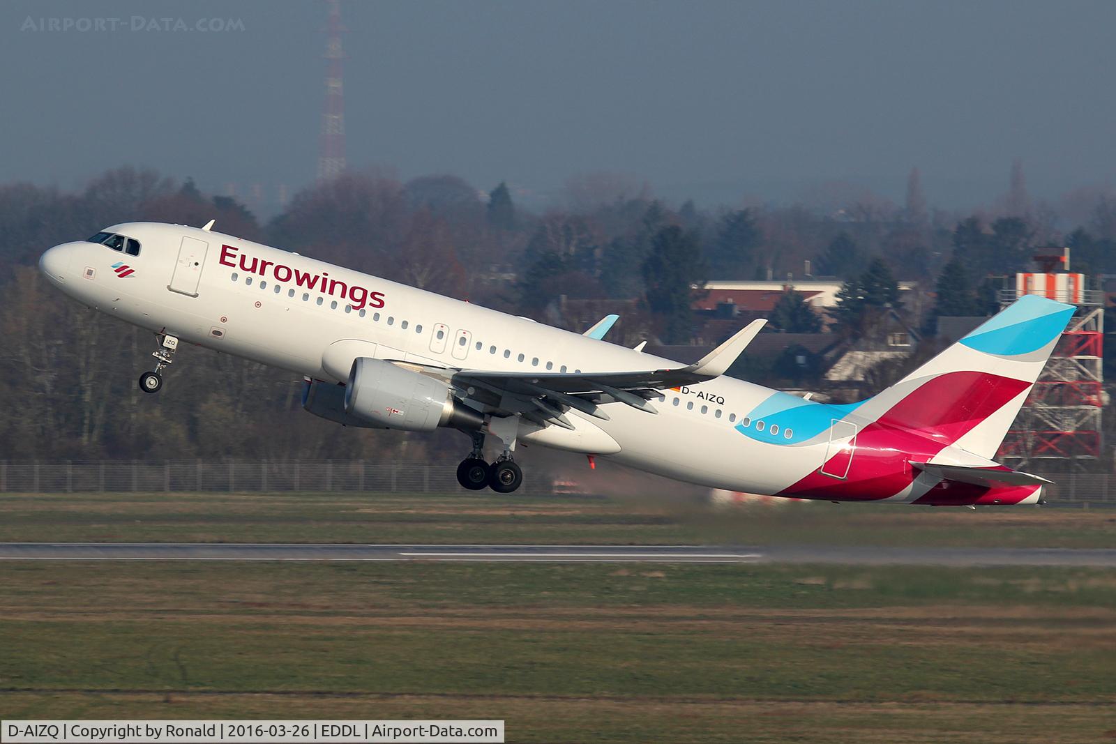 D-AIZQ, 2013 Airbus A320-214 C/N 5497, at dus
