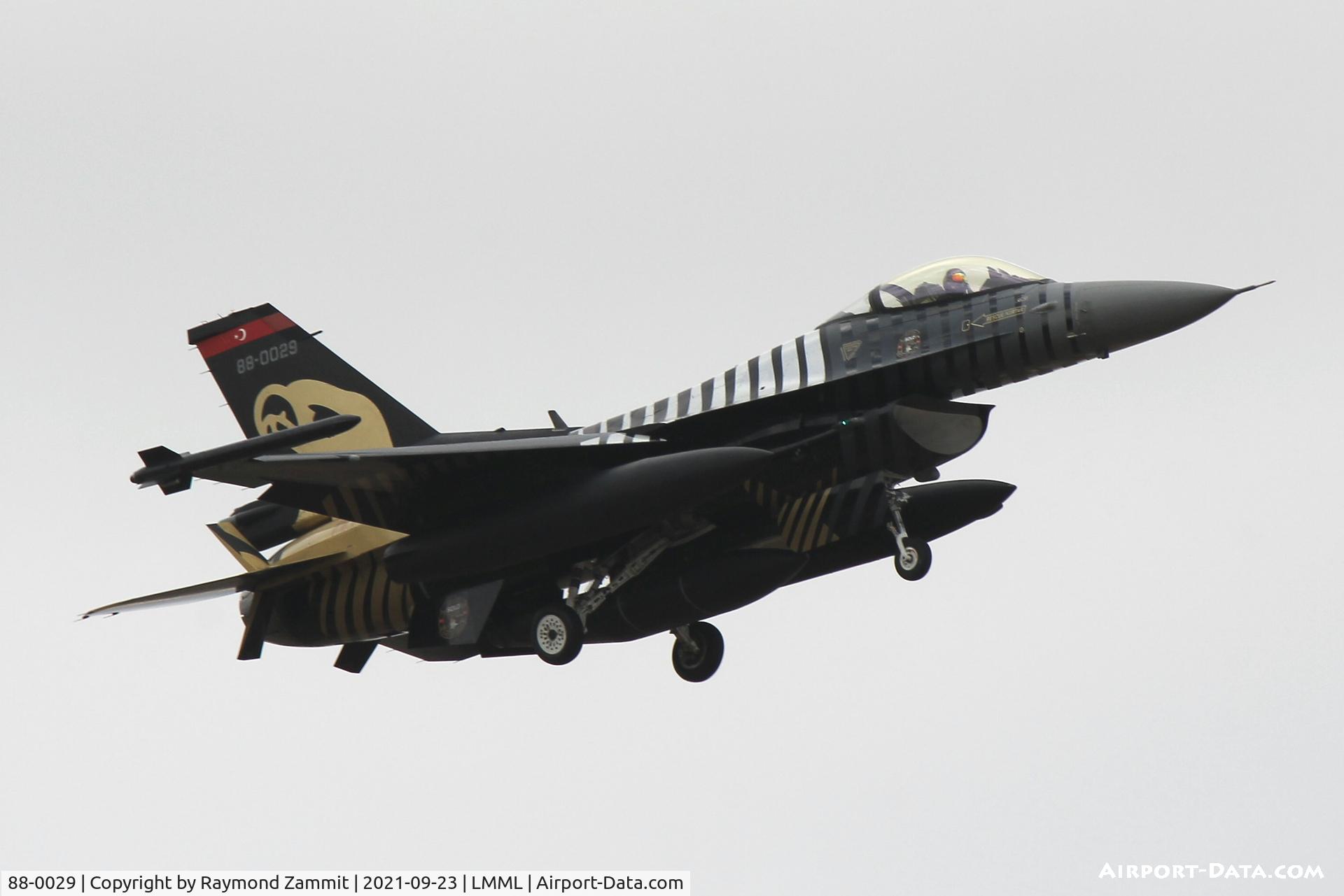 88-0029, TAI (Turkish Aerospace Industries) F-16C Fighting Falcon C/N 4R-31, F-16C Fighting Falcon 88-0029 Turkish Air Force