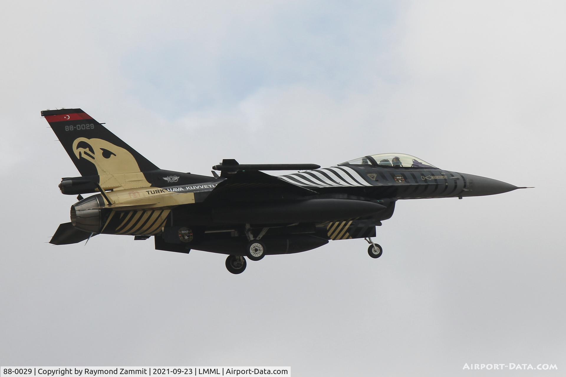 88-0029, TAI (Turkish Aerospace Industries) F-16C Fighting Falcon C/N 4R-31, F-16C Fighting Falcon 88-0029 Turkish Air Force