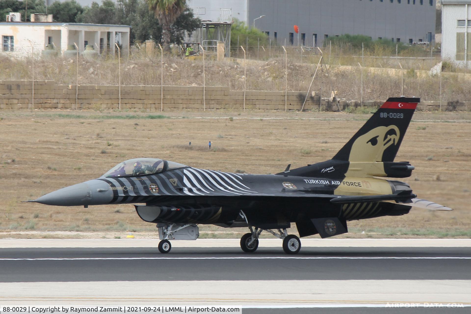 88-0029, TAI (Turkish Aerospace Industries) F-16C Fighting Falcon C/N 4R-31, F-16C Fighting Falcon 88-0029 Turkish Air Force