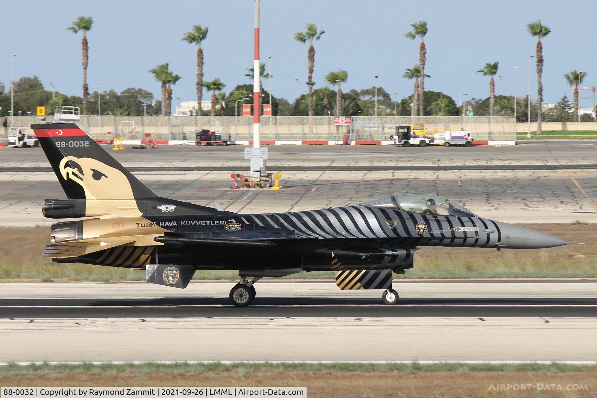 88-0032, TAI (Turkish Aerospace Industries) F-16C Fighting Falcon C/N 4R-34, F-16C Fighting Falcon 88-0032 Turkish Air Force