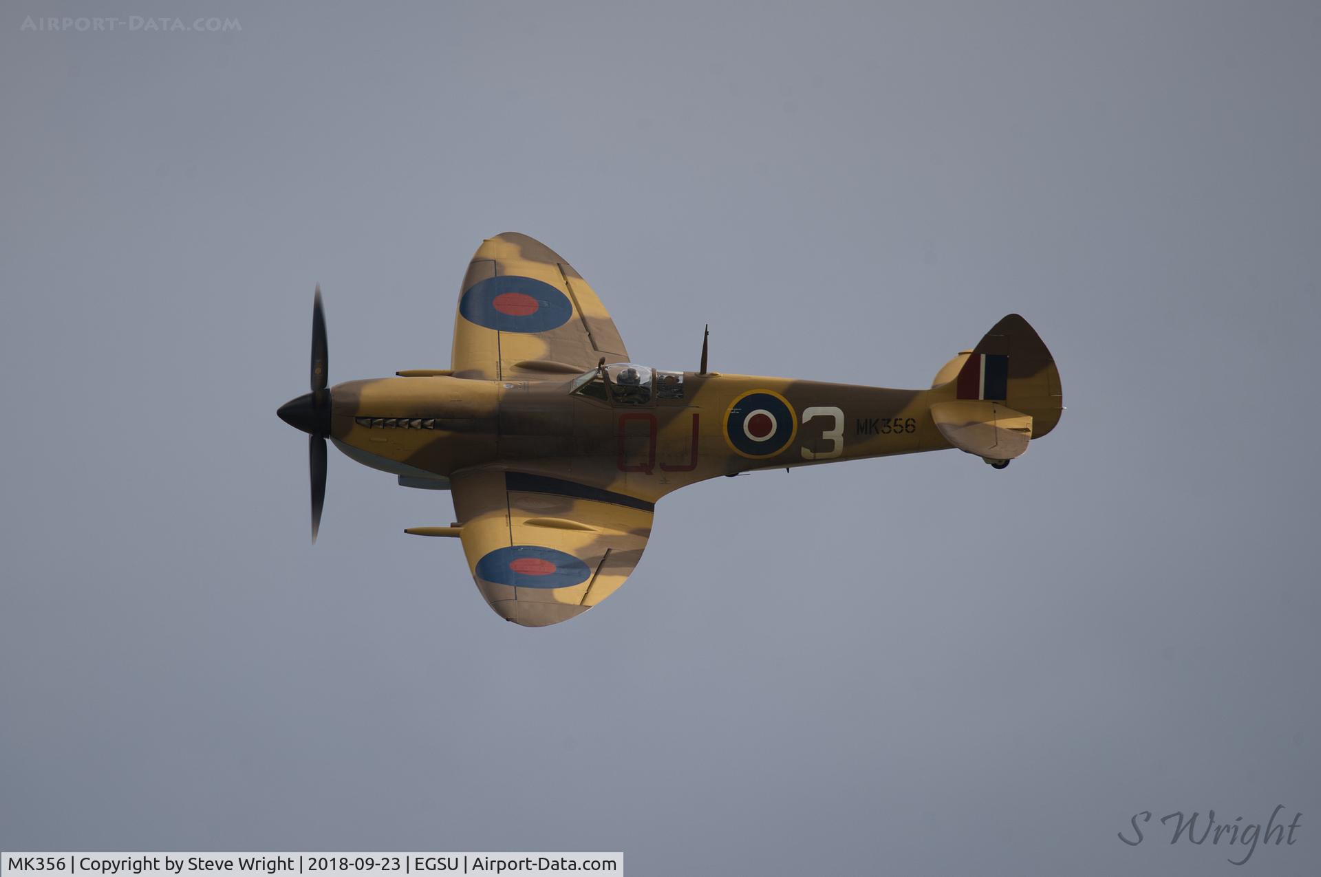 MK356, 1944 Supermarine 361 Spitfire LF.IXc C/N CBAF.IX.1561, Duxford Battle of Britain Airshow 2018 UK