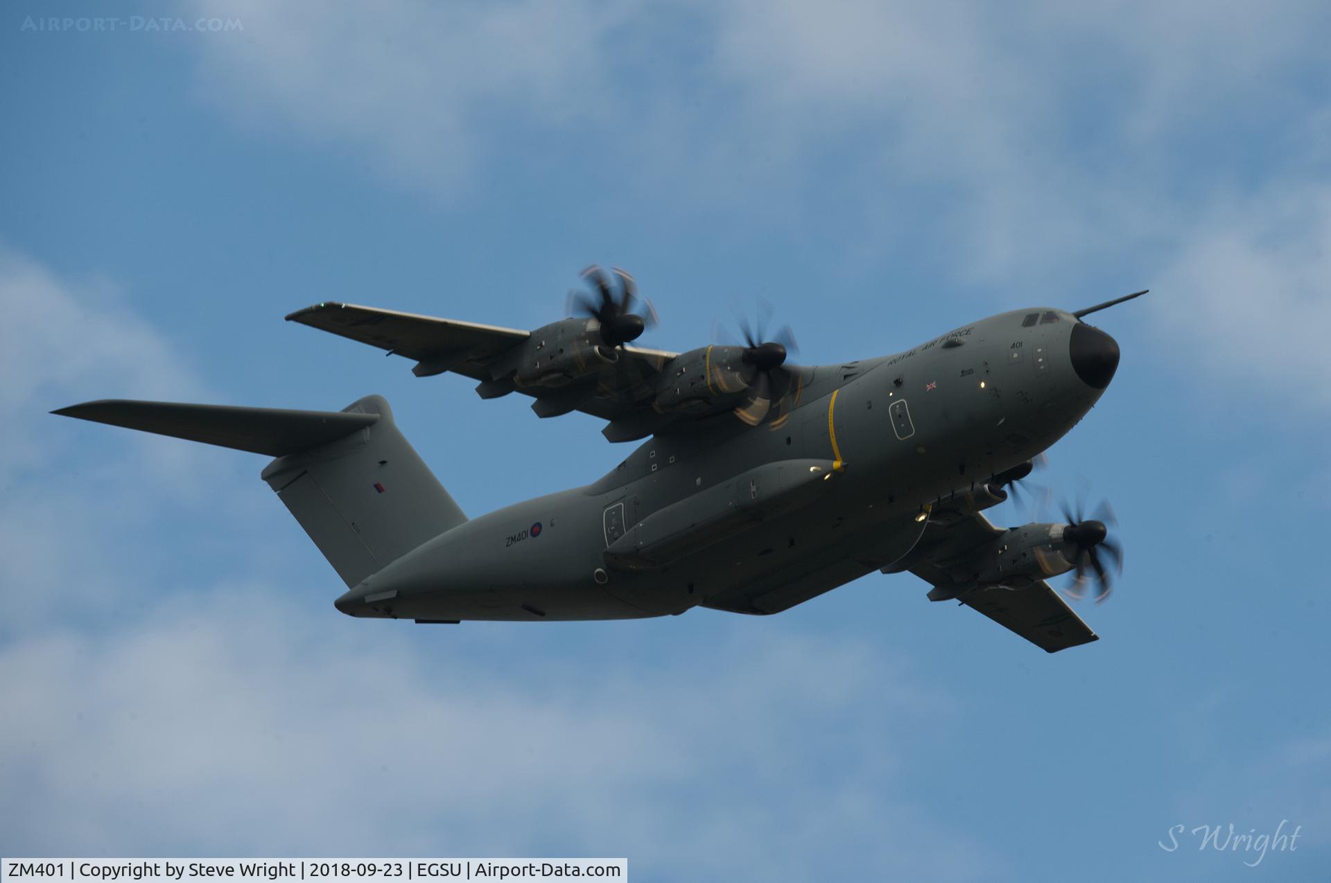 ZM401, 2014 Airbus A400M-180 Atlas C.1 C/N 016, Duxford Battle of Britain Airshow 2018 UK