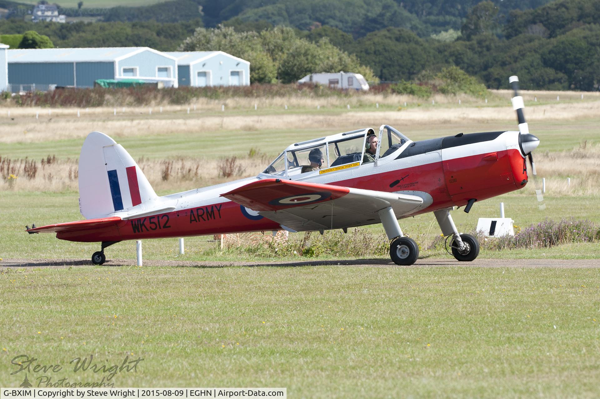 G-BXIM, 1951 De Havilland DHC-1 Chipmunk 22 C/N C1/0548, Sandown Airport. Isle of Wight UK