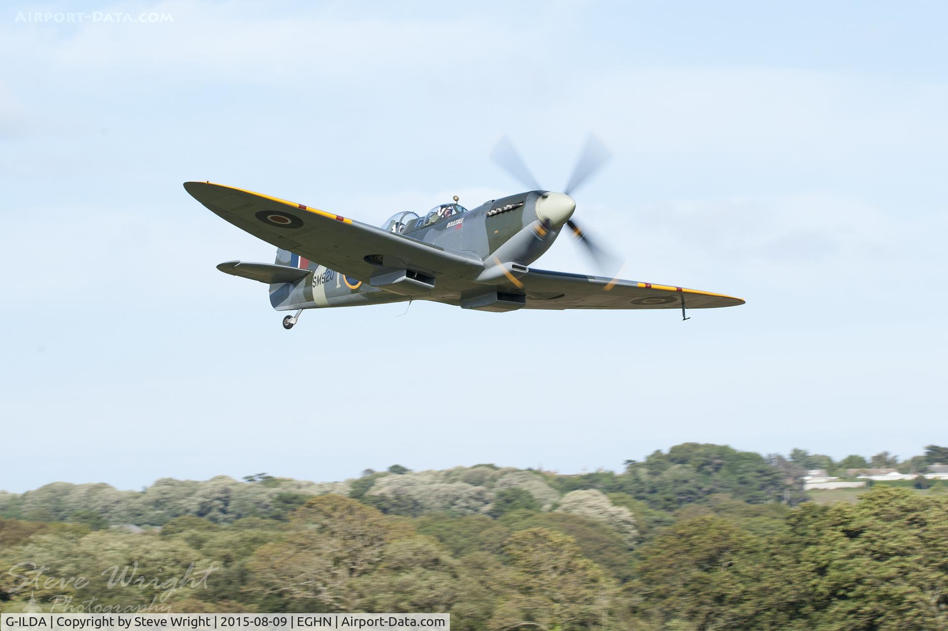G-ILDA, 1944 Supermarine 509 Spitfire TR.IXc C/N CBAF.10164, Sandown Airport, Isle of Wight UK