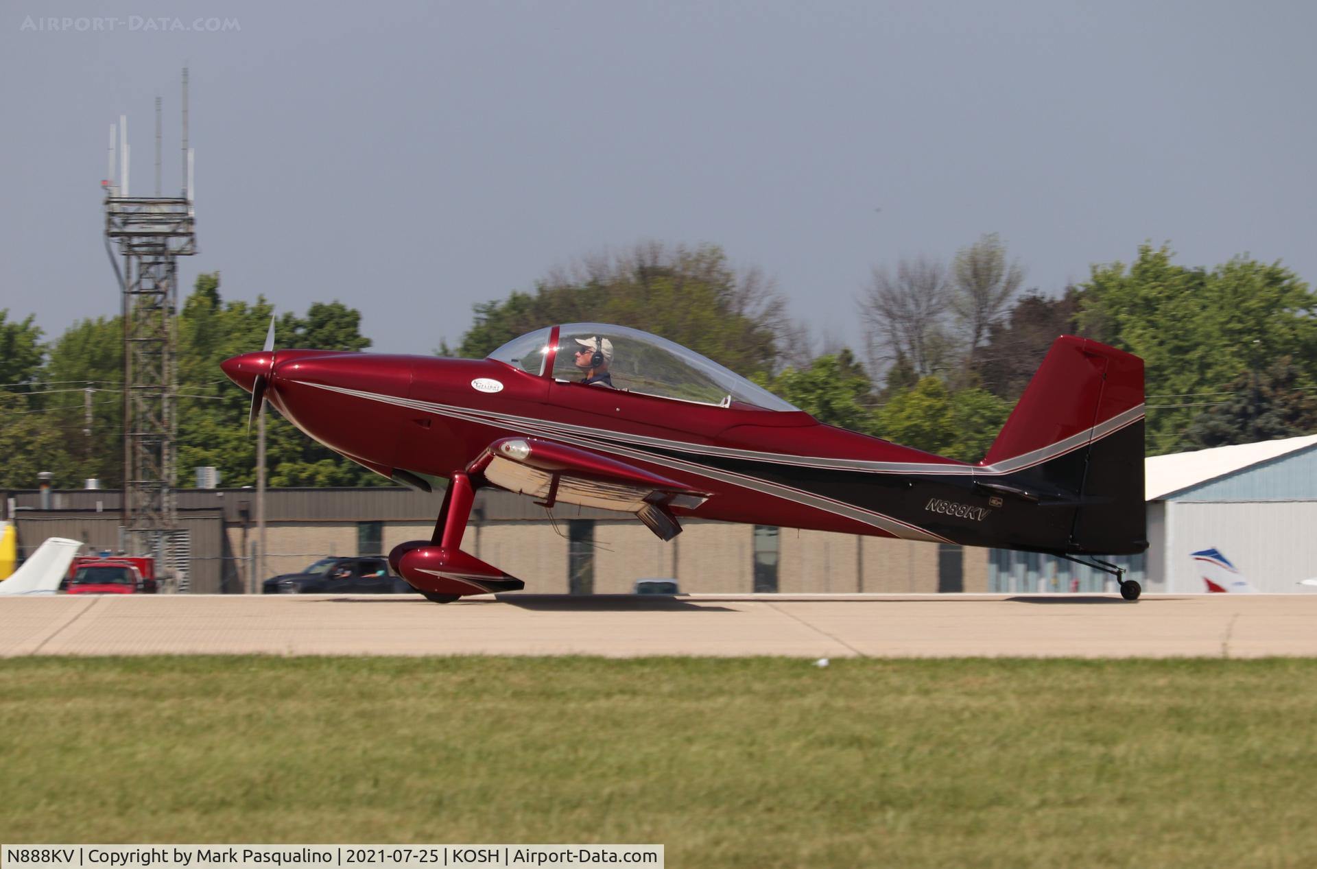 N888KV, Vans RV-8 C/N 81327, Vans RV-8