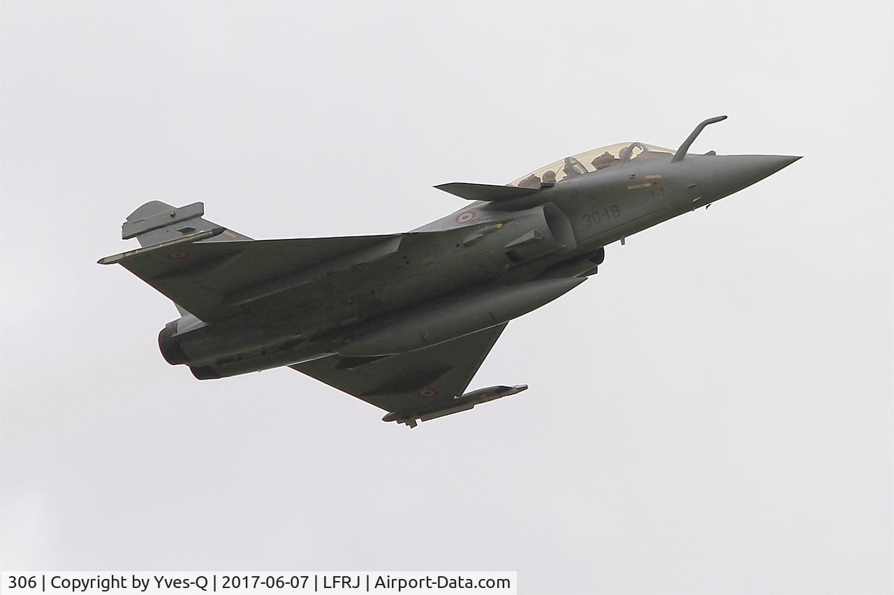 306, Dassault Rafale B C/N 306, Dassault Rafale B, Climbing from rwy 26, Landivisiau naval air base (LFRJ) Tiger Meet 2017