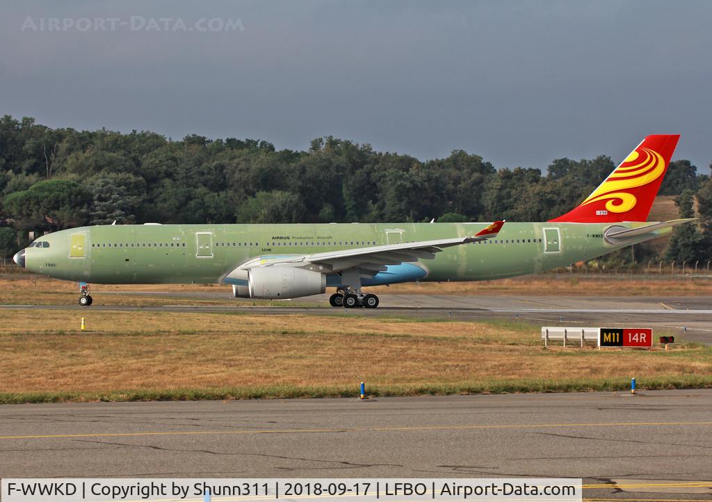 F-WWKD, 2018 Airbus A330-343 C/N 1898, C/n 1898 - For Hainan Airlines