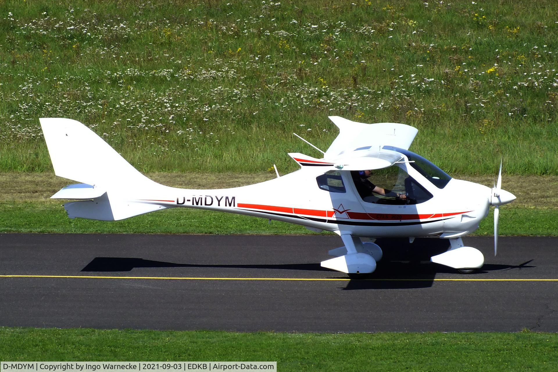D-MDYM, Flight Design CT-LS C/N unknown_D-MDYM, Flight Designe CTLS at Bonn-Hangelar airfield during the Grumman Fly-in 2021