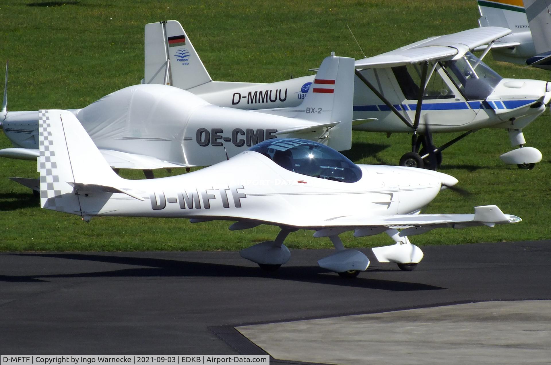 D-MFTF, B & F Technik FK-14 Polaris C/N 014-087, B & F Technik FK-14 Polaris at Bonn-Hangelar airfield during the Grumman Fly-in 2021