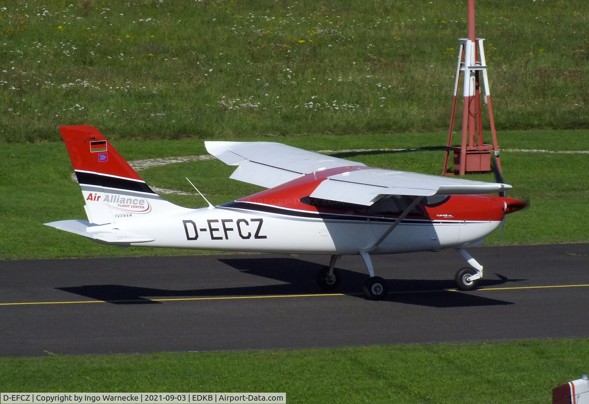 D-EFCZ, 2018 Tecnam P-2008JC Mk.II C/N 1125, Tecnam P2008 JC Mk II at Bonn-Hangelar airfield during the Grumman Fly-in 2021