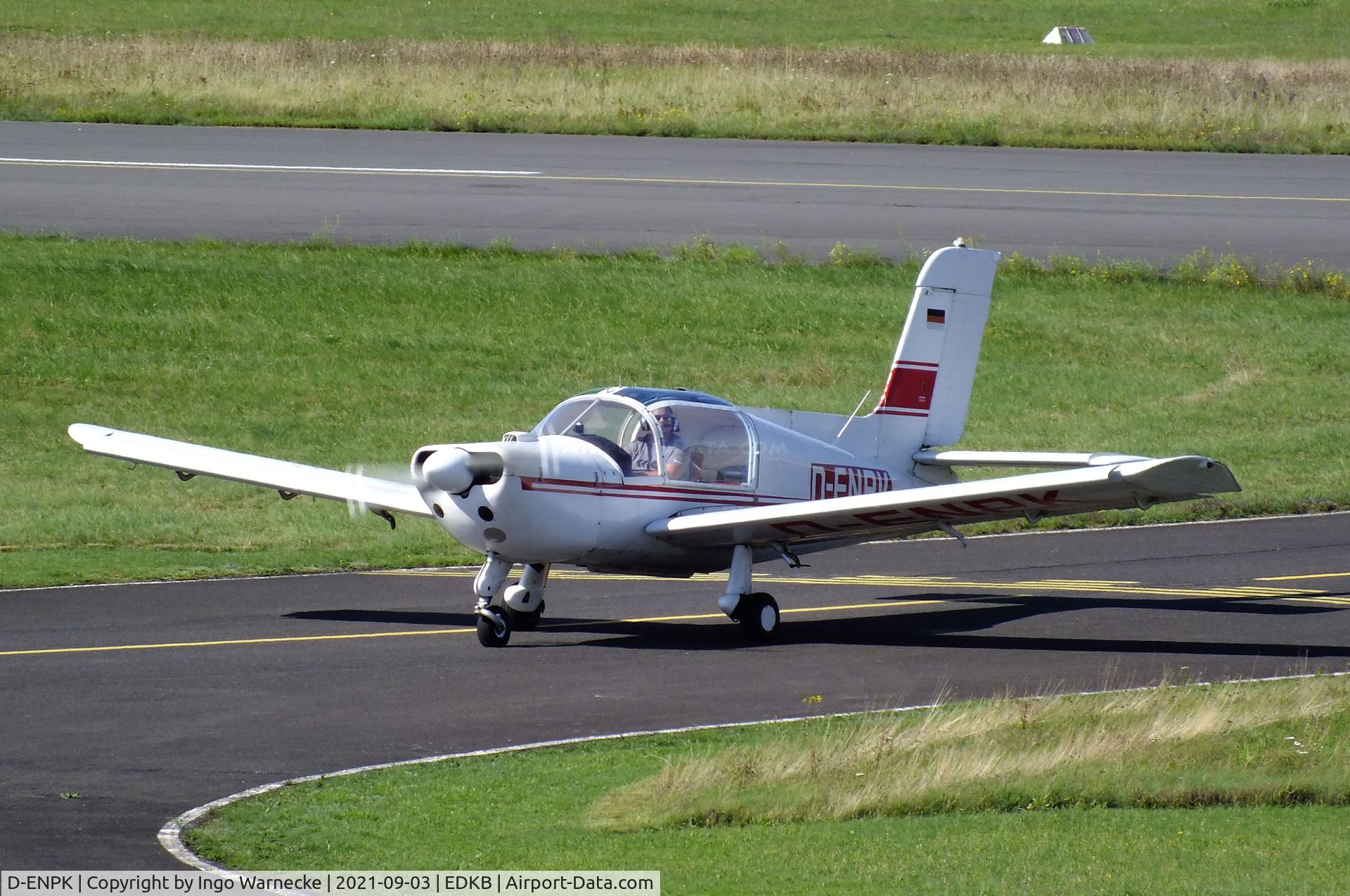 D-ENPK, Socata MS-883 Rallye 115 C/N 1683, SOCATA MS.883 Rallye 115 at Bonn-Hangelar airfield during the Grumman Fly-in 2021