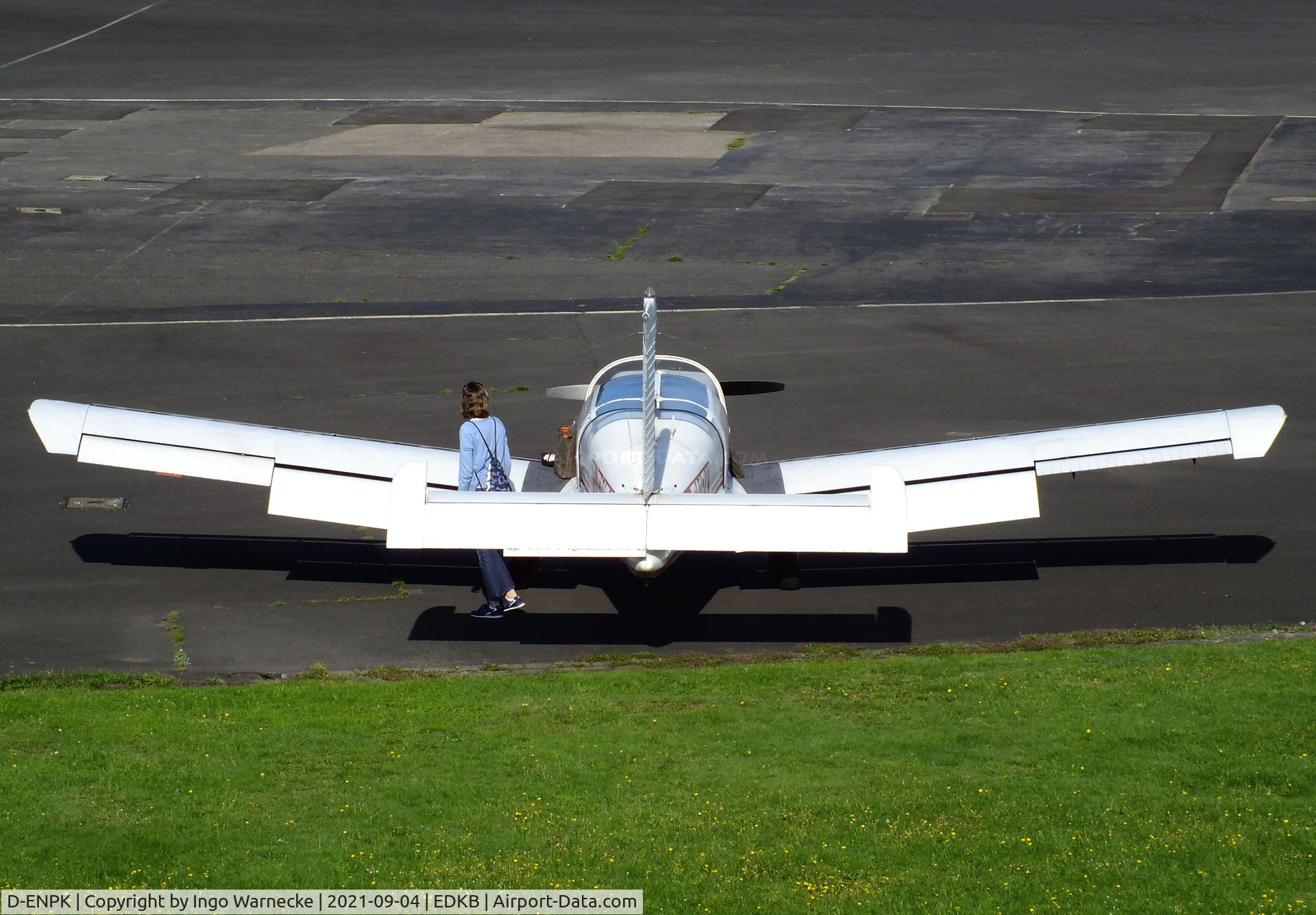 D-ENPK, Socata MS-883 Rallye 115 C/N 1683, SOCATA MS.883 Rallye 115 at Bonn-Hangelar airfield during the Grumman Fly-in 2021