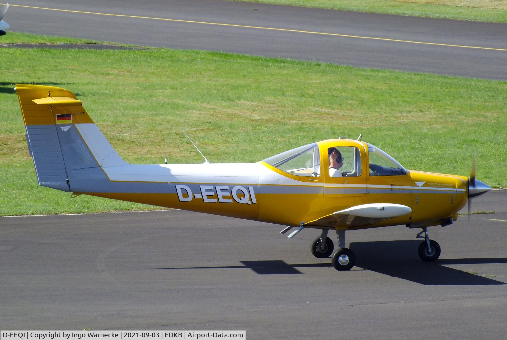 D-EEQI, 1979 Piper PA-38-112 Tomahawk C/N 38-79A0747, Piper PA-38-112 Tomahawk at Bonn-Hangelar airfield during the Grumman Fly-in 2021