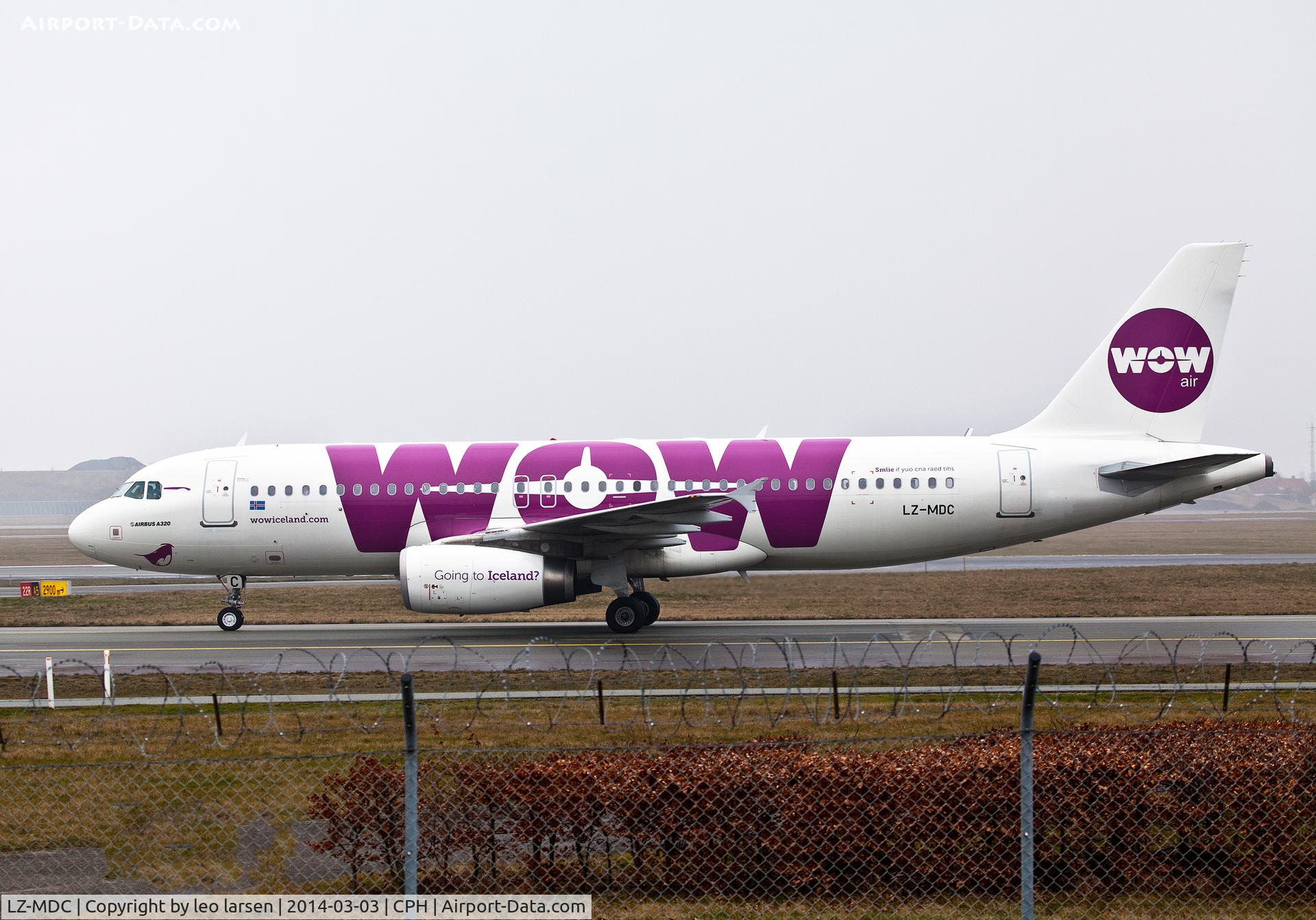 LZ-MDC, 2010 Airbus A320-232 C/N 4270, Copenhagen 3.3.2014-