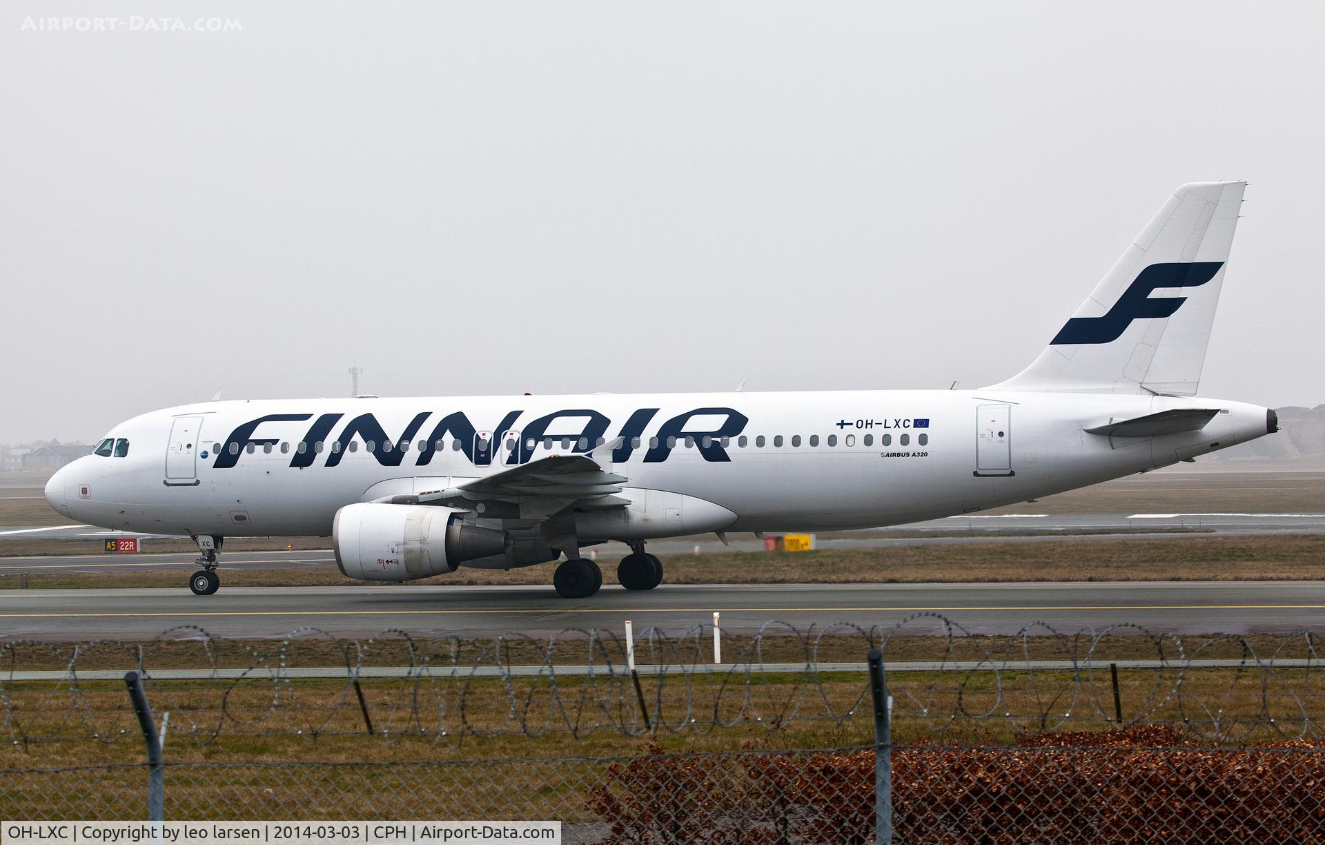 OH-LXC, 2001 Airbus A320-214 C/N 1544, Copenhagen 3.3.2014