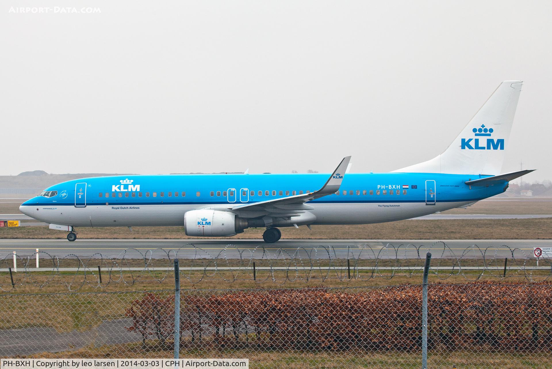 PH-BXH, 2000 Boeing 737-8K2 C/N 29597, Copenhagen 3.3.2014