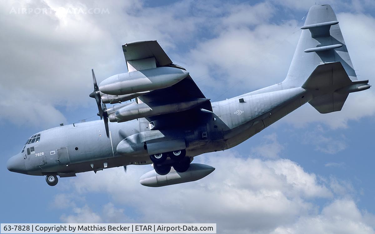 63-7828, 1963 Lockheed EC-130E Hercules C/N 382-3896, 63-7828