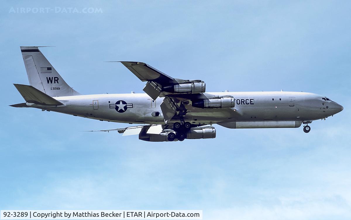 92-3289, 1967 Northrop Grumman E-8C J-STARS C/N 19622, 92-3289