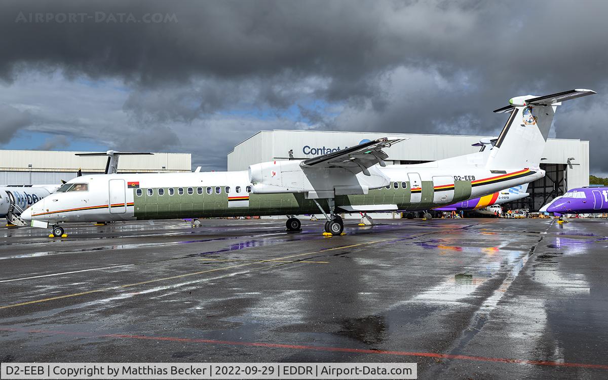 D2-EEB, 2010 De Havilland Canada DHC-8-402Q Dash 8 C/N 4305, D2-EEB