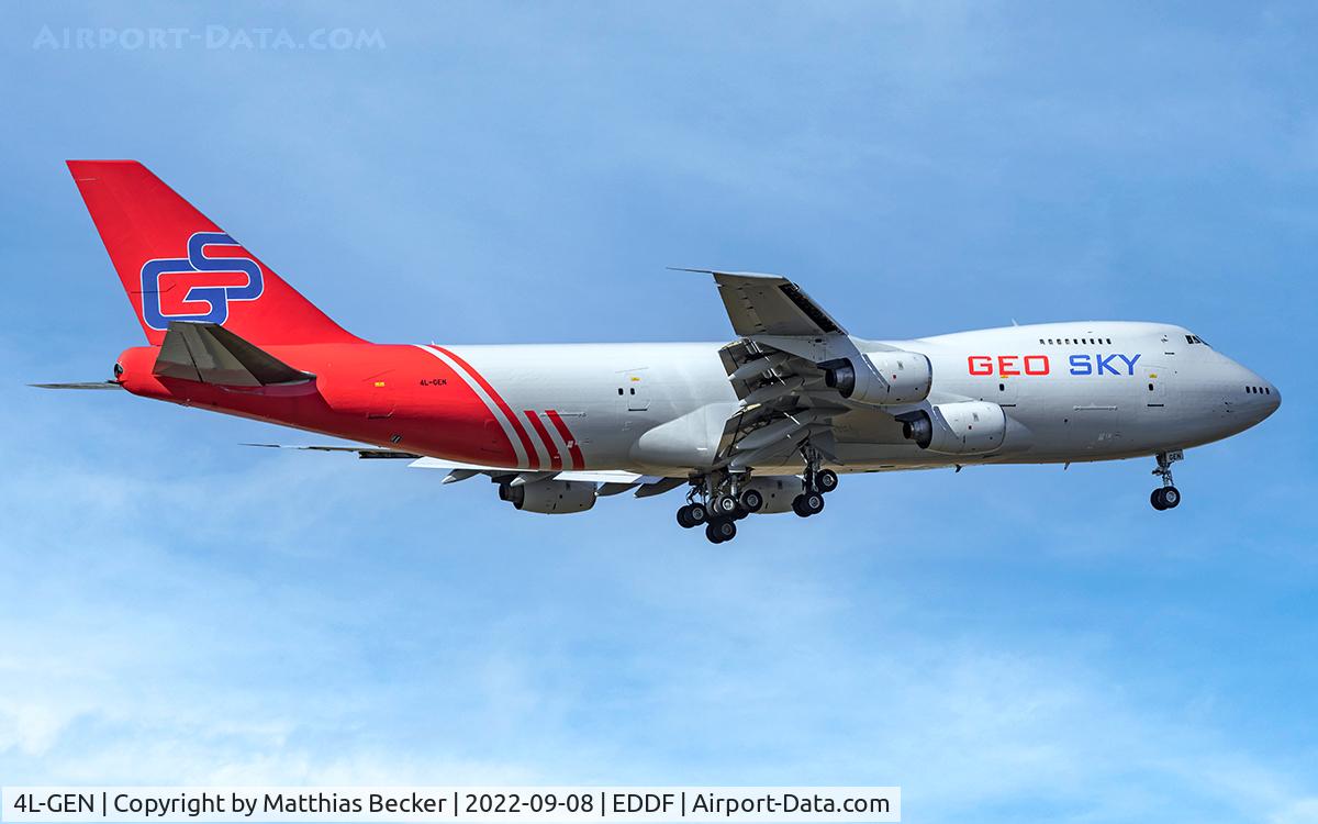 4L-GEN, 1987 Boeing 747-236SF C/N 23735, 4L-GEN