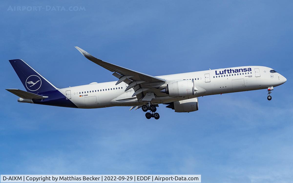 D-AIXM, 2019 Airbus A350-941 C/N 287, D-AIXM
