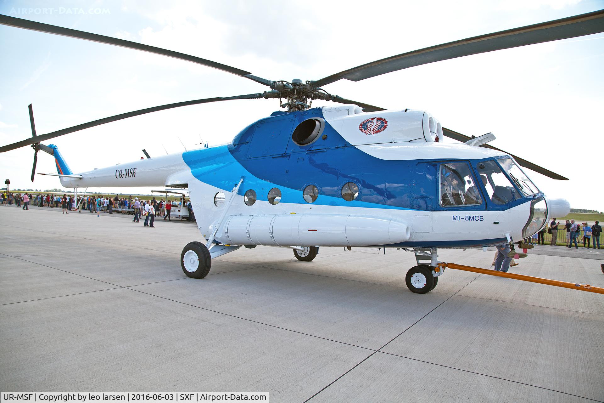 UR-MSF, Mil Mi-8MSB C/N 9744312, Berlin AirShow 3.6.2016