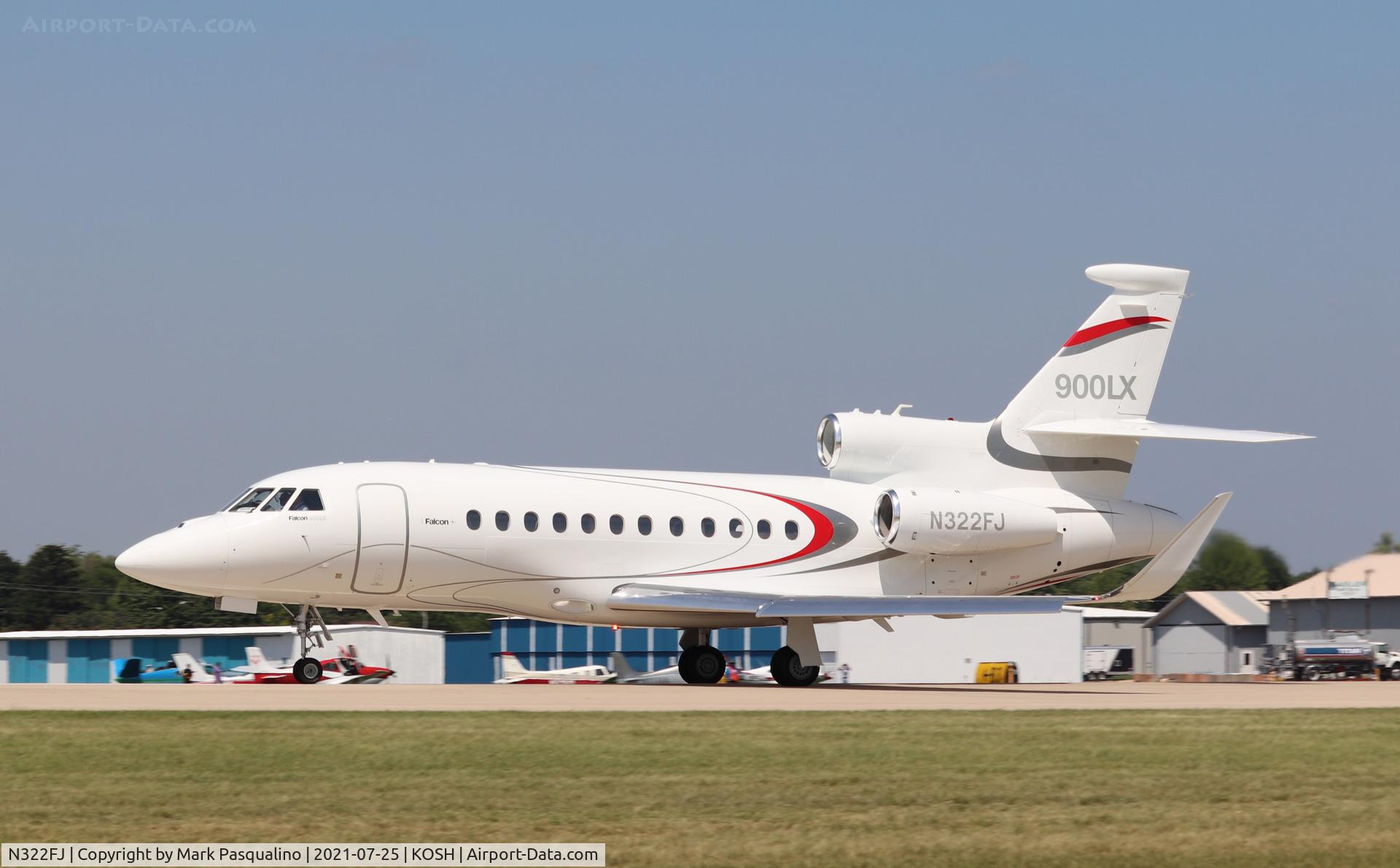 N322FJ, 2020 Dassault Falcon 900EX C/N 322, Falcon 900EX