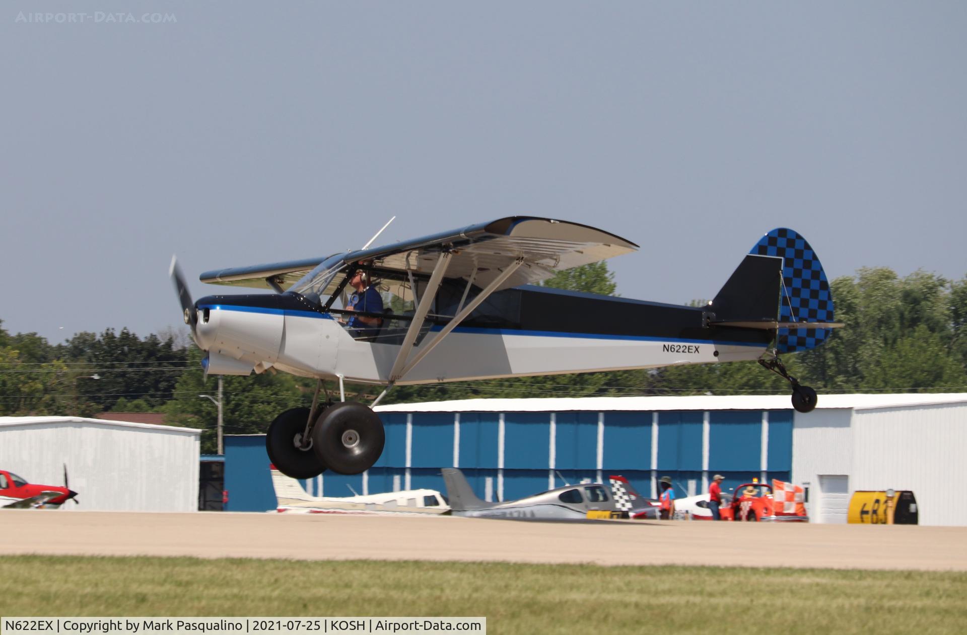 N622EX, 2021 Javron PA-18 Replica C/N JA1611101, PA-18 Replica