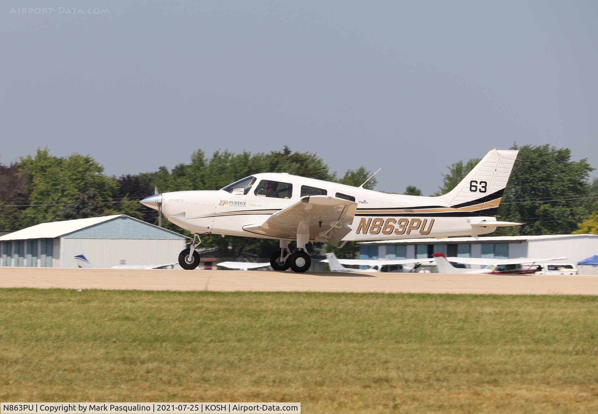 N863PU, 2021 Piper PA-28-181 C/N 2881477, Piper PA-28-181