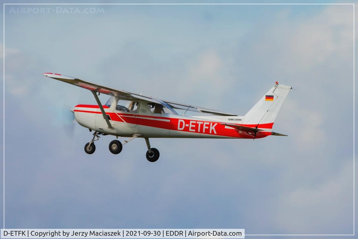D-ETFK, Reims F152 II C/N Not found D-ETFK, Cessna Reims-Cessna F152 II, c/n: unknown