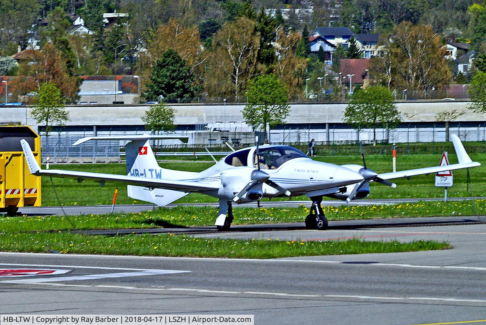 HB-LTW, 2005 Diamond DA-42 Twin Star C/N 42.063, HB-LTW   Diamond DA-42 Twin Star [42.063] Zurich~HB 17/04/2018