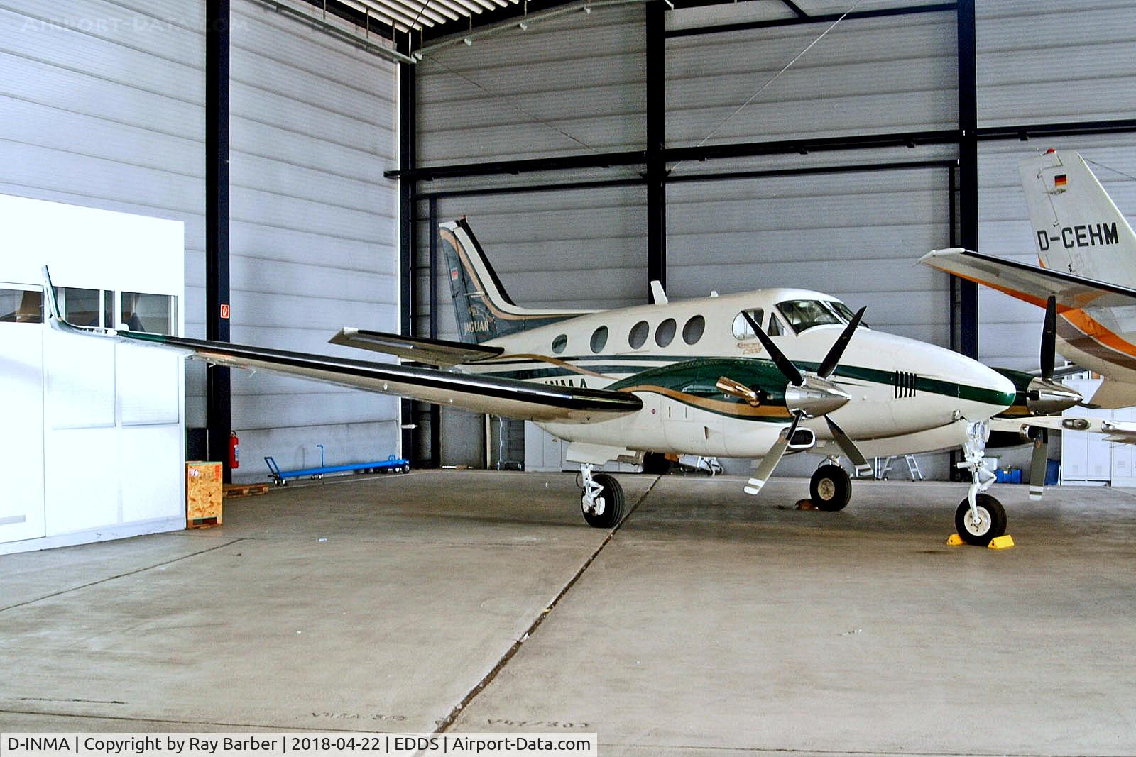 D-INMA, 1999 Beech C90B King Air C/N LJ-1566, D-INMA   Beech C90A King Air [LJ-1566] Stuttgart~D 22/04/2018