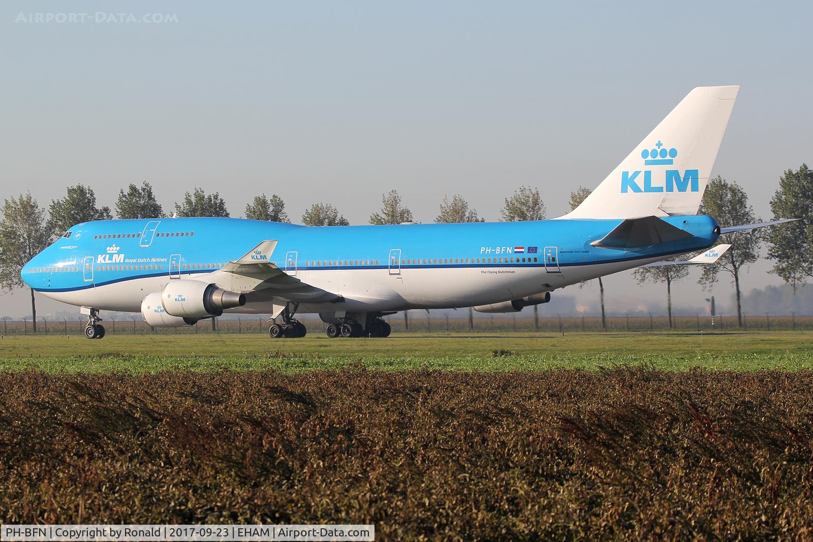 PH-BFN, 1993 Boeing 747-406BC C/N 26372, at spl