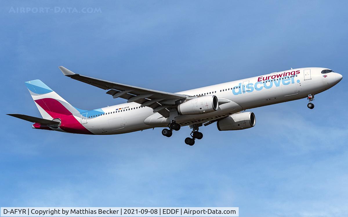 D-AFYR, 2015 Airbus A330-343E C/N 1711, D-AFYR