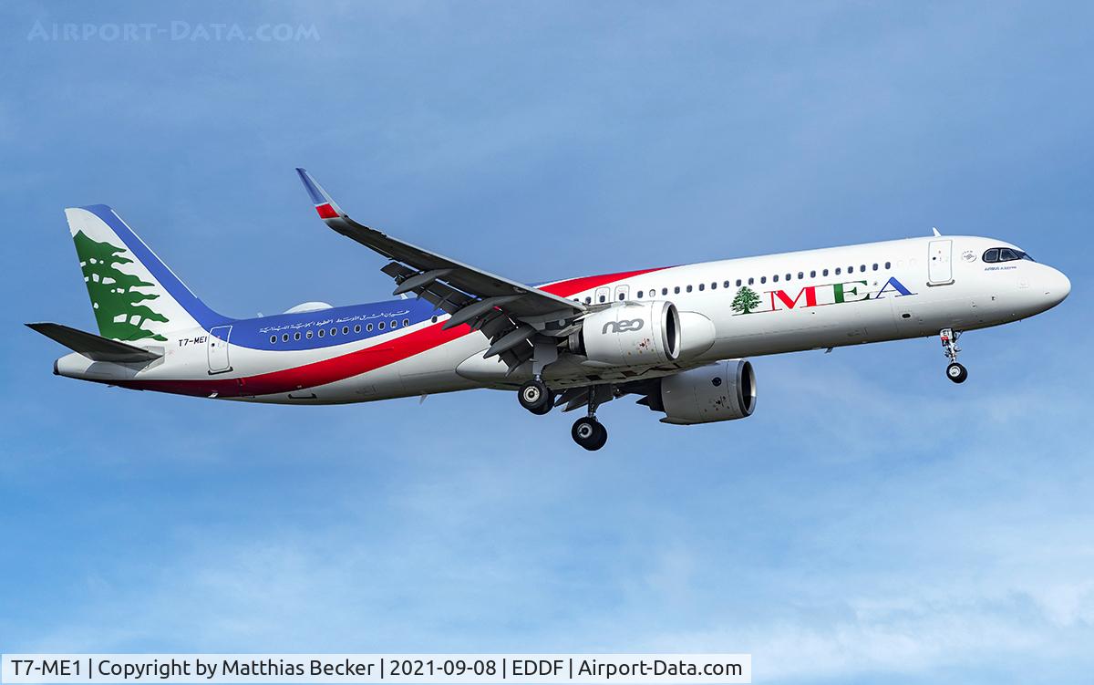 T7-ME1, 2020 Airbus A321-271NX C/N 9427, T7-ME1