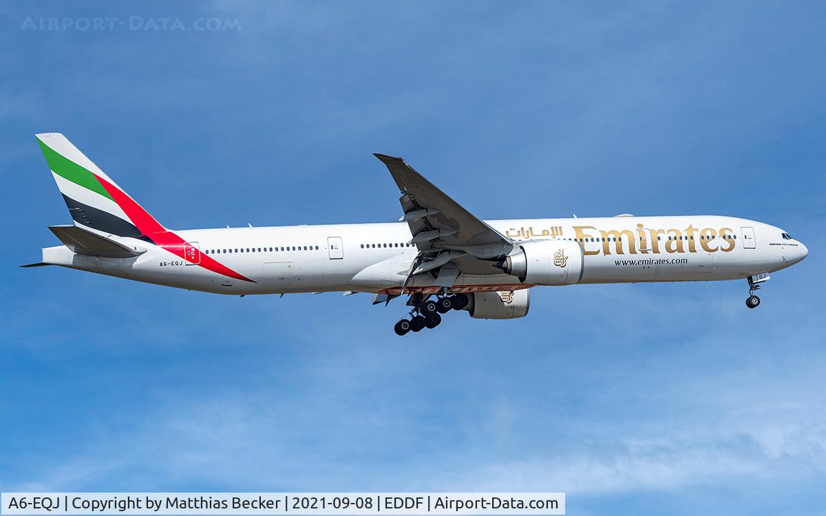 A6-EQJ, 2017 Boeing 777-31H/ER C/N 42355, A6-EQJ