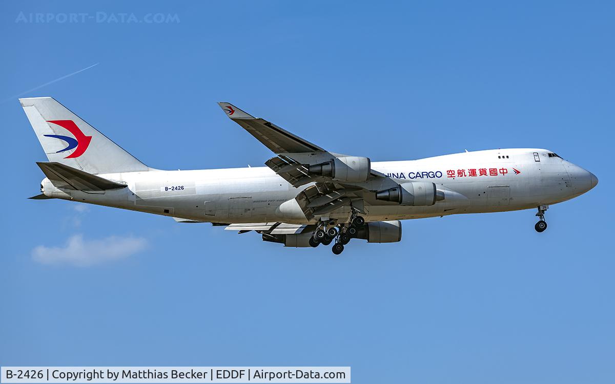 B-2426, 2007 Boeing 747-40BF/ER/SCD C/N 35208/1392, B-2426