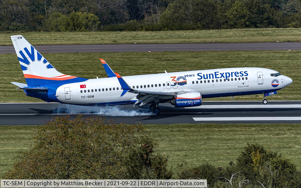 TC-SEM, 2015 Boeing 737-8HC C/N 61173, TC-SEM