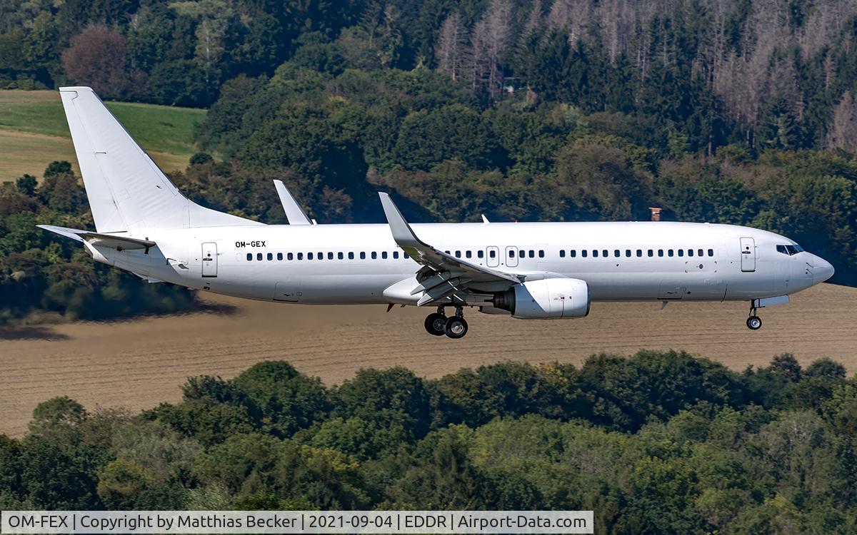 OM-FEX, 1998 Boeing 737-8Q8 C/N 28213, OM-FEX