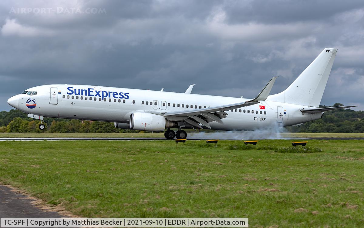TC-SPF, 2011 Boeing 737-8K5 C/N 39093, TC-SPF